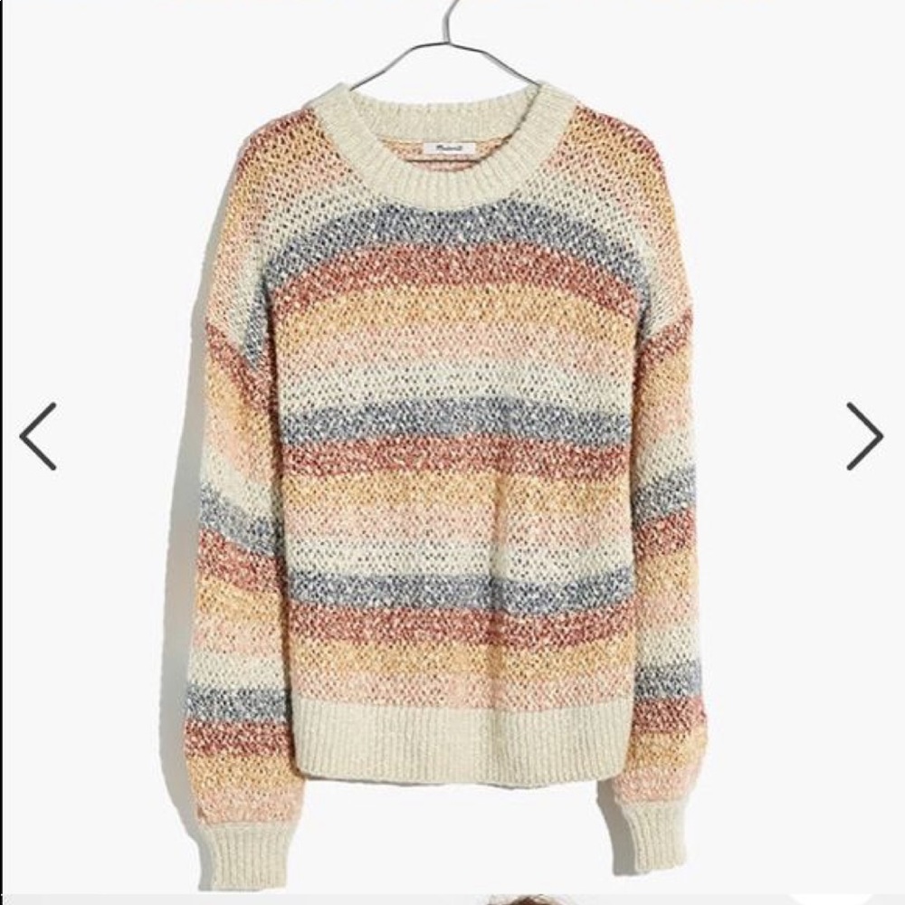 Madewell Baez Pullover Sweater - Picture 1 of 10